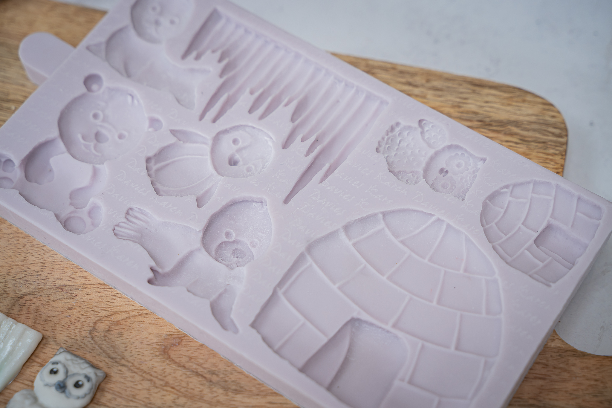 Arctic Animals Silicone Mould