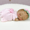 3D Sleeping Baby Mould - Undressed Silicone Mould