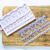 Lace Bow Borders Silicone Mould