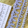 Lace Bow Borders Silicone Mould - Image 3
