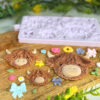 Highland Cow Silicone Mould