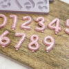 Balloon Numbers Silicone Mould