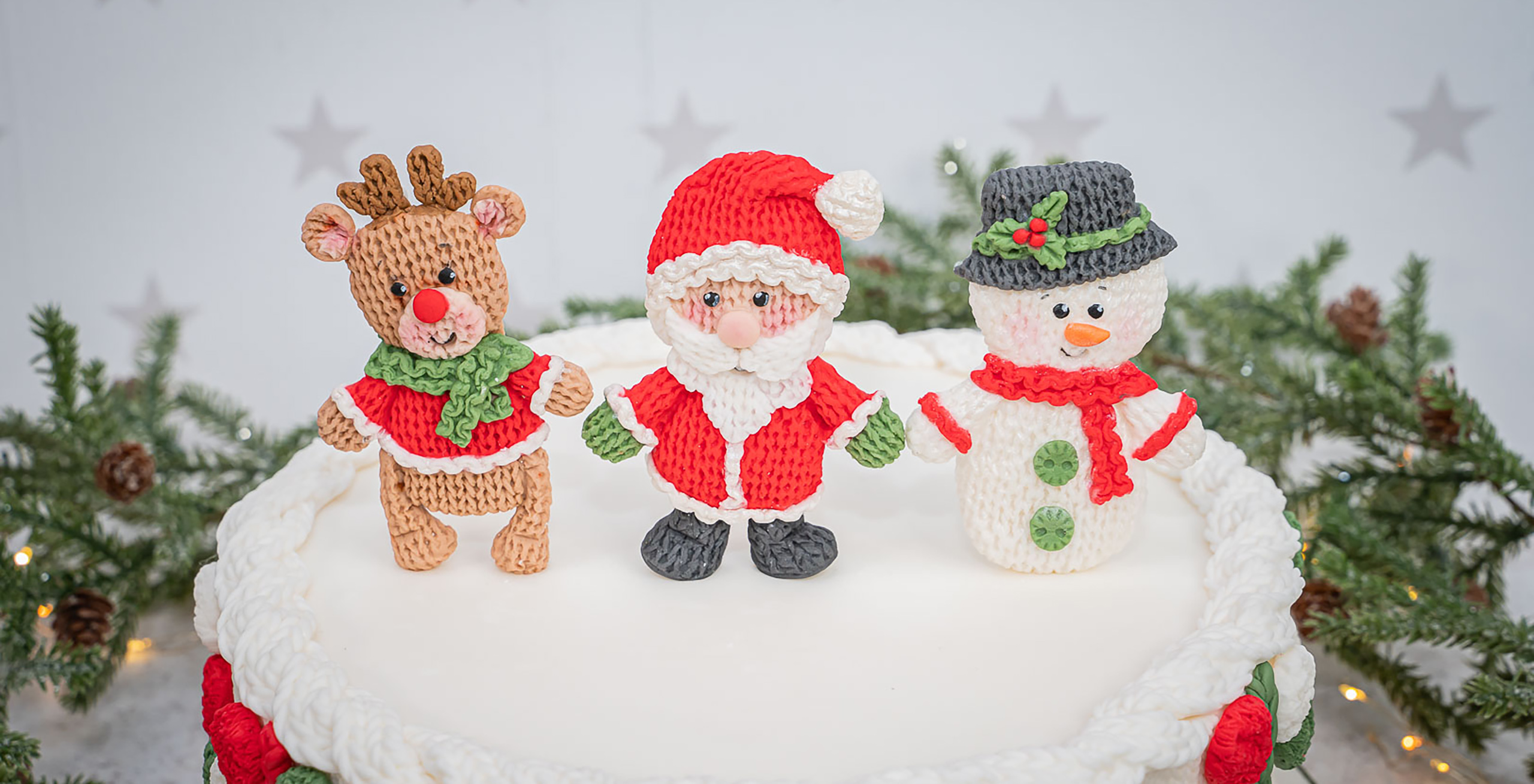 Knitted Christmas Silicone Mould