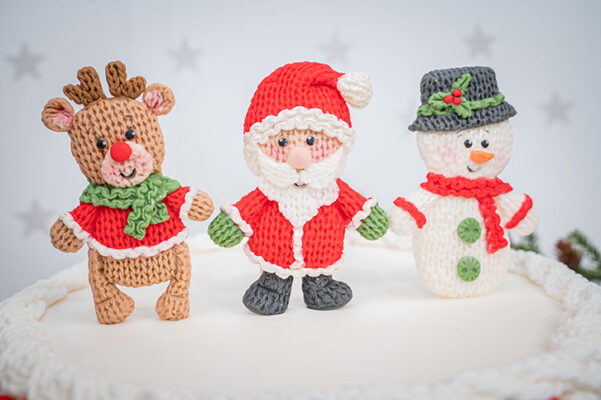 Knitted Christmas Silicone Mould