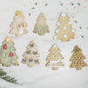 Wicker Christmas Trees Silicone Mould
