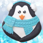 Cupcake Top - Penguin Mould