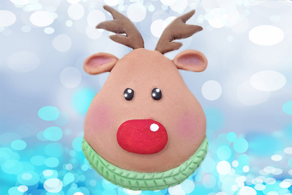 Cupcake Top - Rudolph Mould