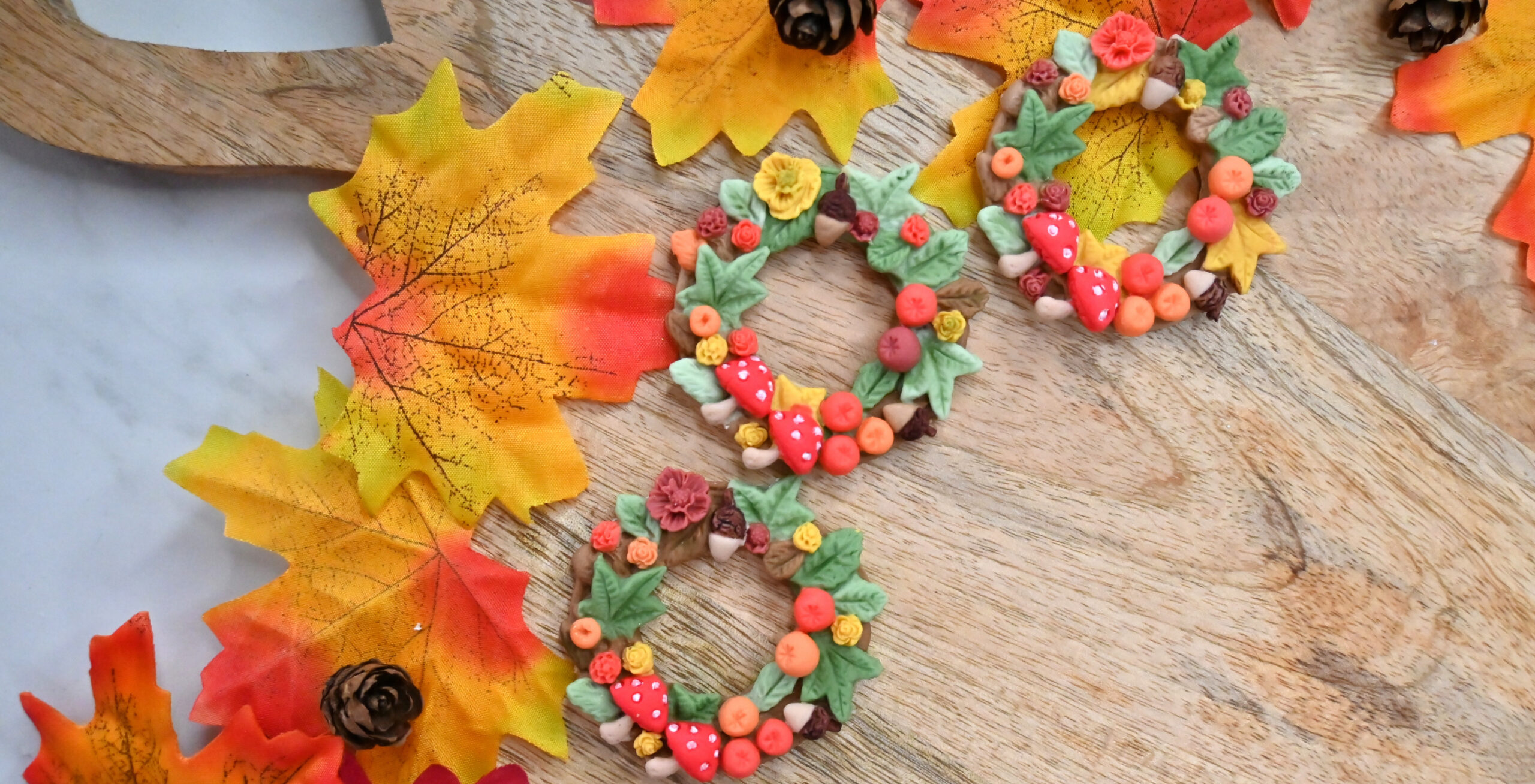 Autumn Wreath Silicone Mould